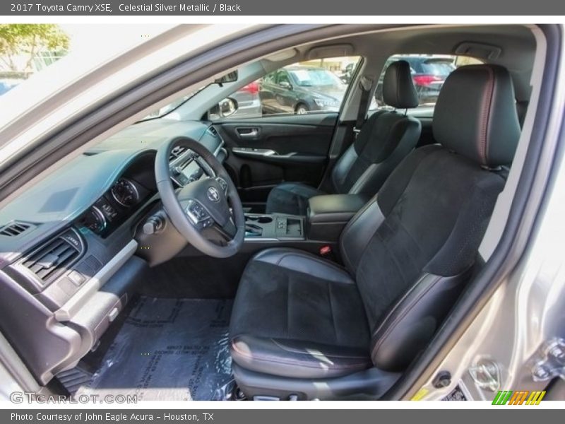 Celestial Silver Metallic / Black 2017 Toyota Camry XSE