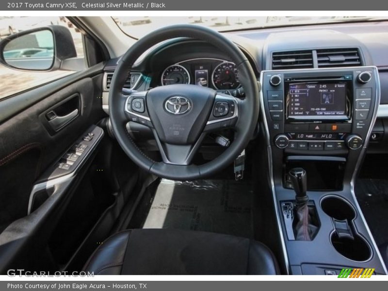 Celestial Silver Metallic / Black 2017 Toyota Camry XSE