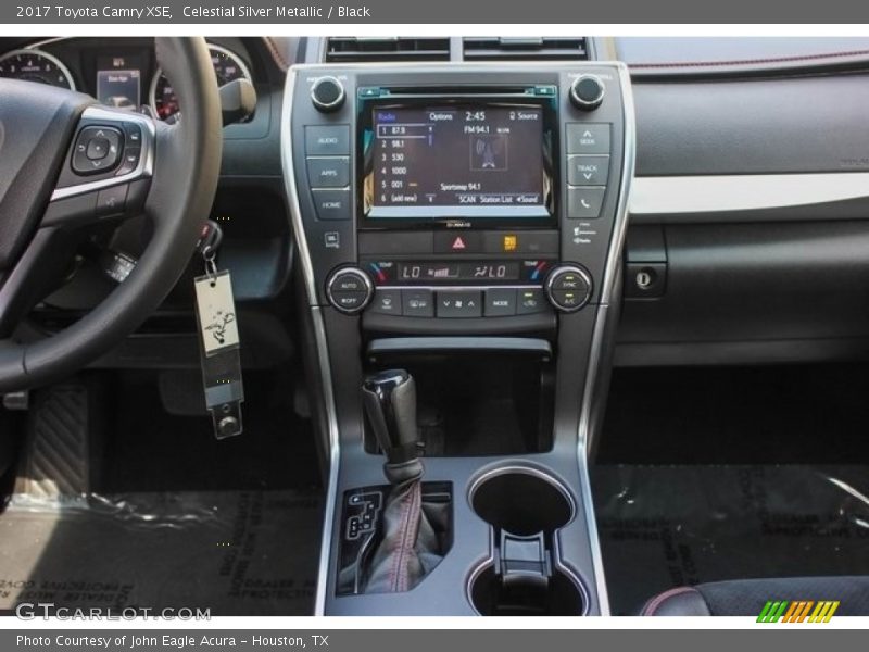 Celestial Silver Metallic / Black 2017 Toyota Camry XSE