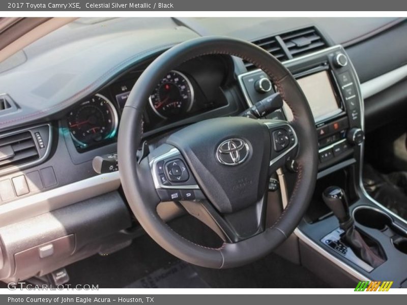 Celestial Silver Metallic / Black 2017 Toyota Camry XSE