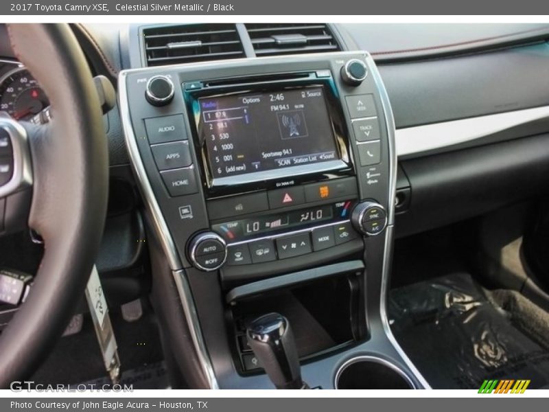 Celestial Silver Metallic / Black 2017 Toyota Camry XSE