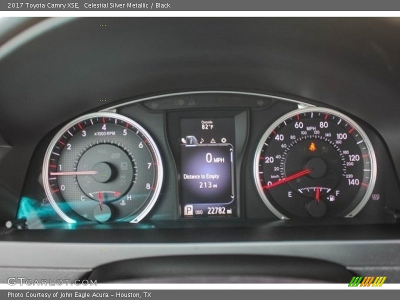 Celestial Silver Metallic / Black 2017 Toyota Camry XSE