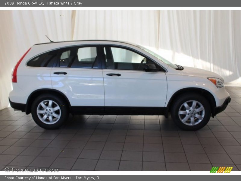 Taffeta White / Gray 2009 Honda CR-V EX