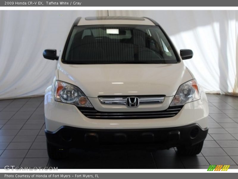 Taffeta White / Gray 2009 Honda CR-V EX
