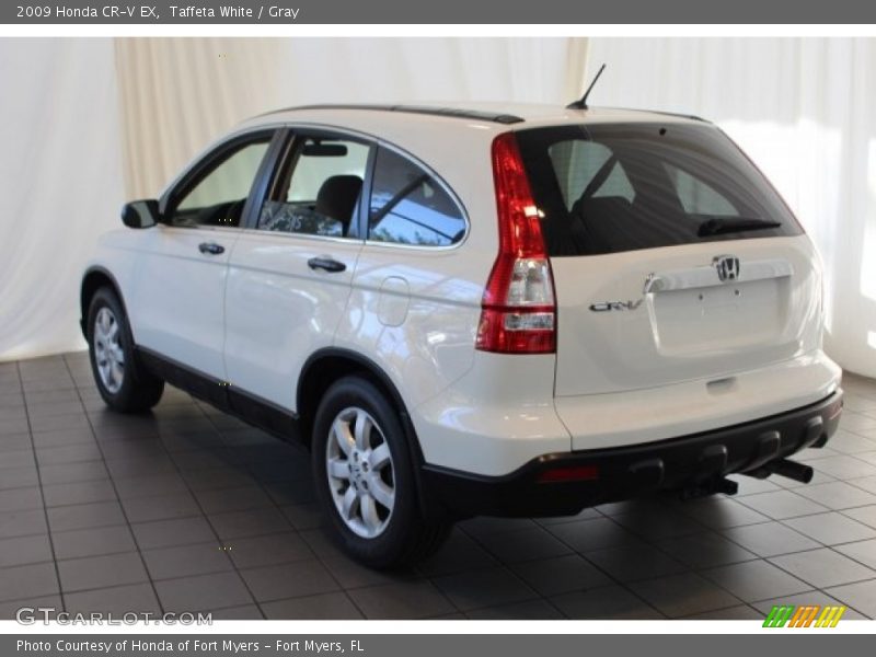 Taffeta White / Gray 2009 Honda CR-V EX