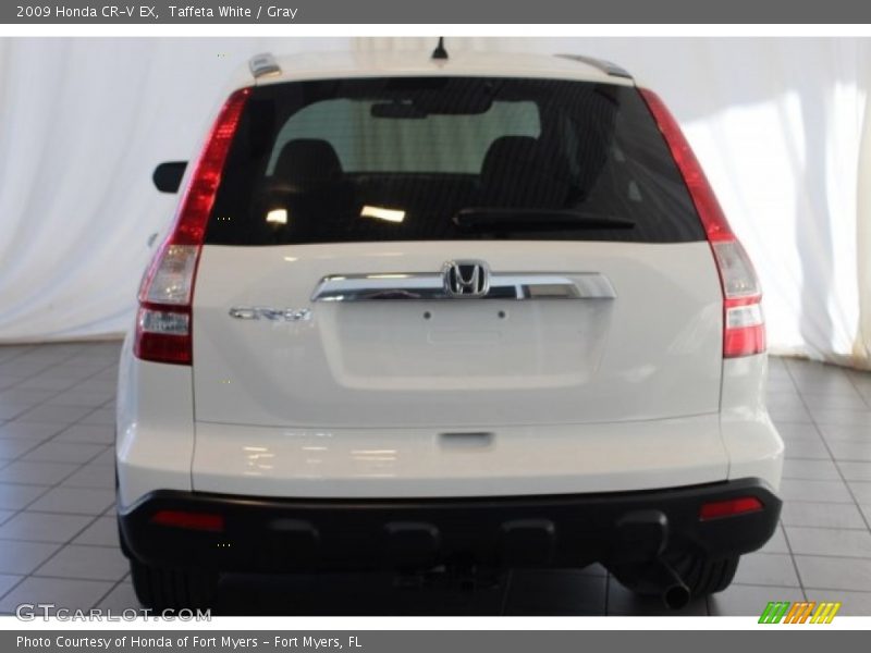 Taffeta White / Gray 2009 Honda CR-V EX