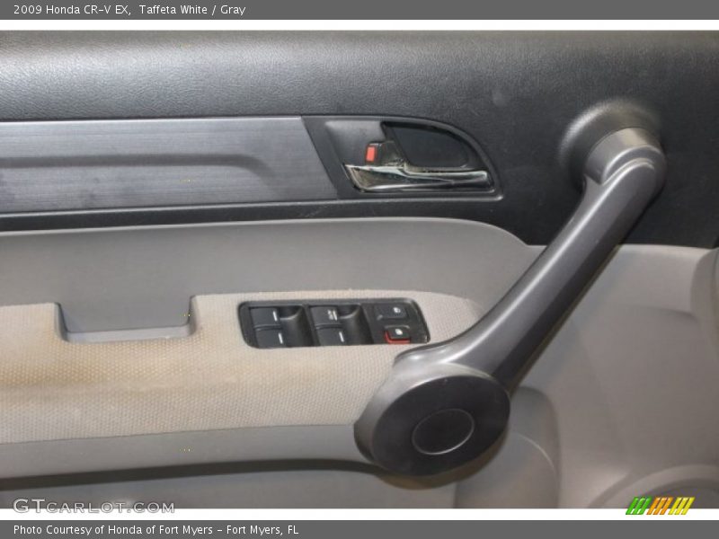 Taffeta White / Gray 2009 Honda CR-V EX