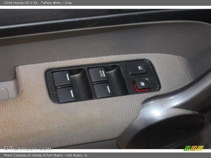 Taffeta White / Gray 2009 Honda CR-V EX