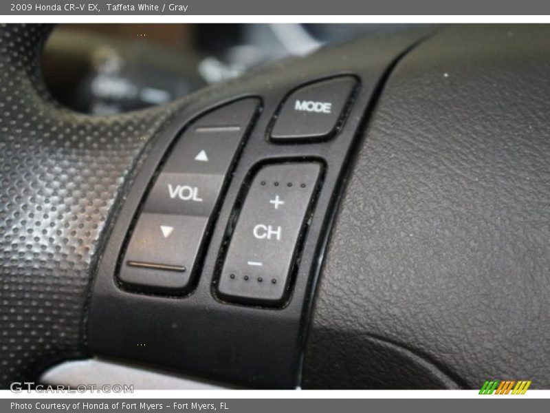 Taffeta White / Gray 2009 Honda CR-V EX