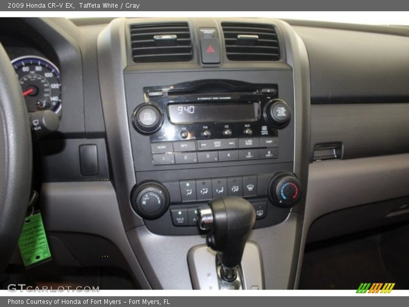 Taffeta White / Gray 2009 Honda CR-V EX