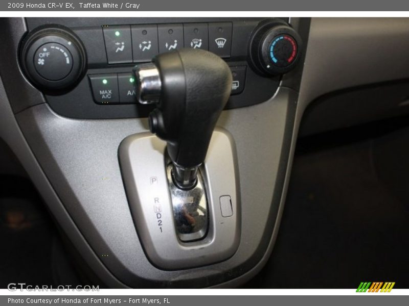 Taffeta White / Gray 2009 Honda CR-V EX