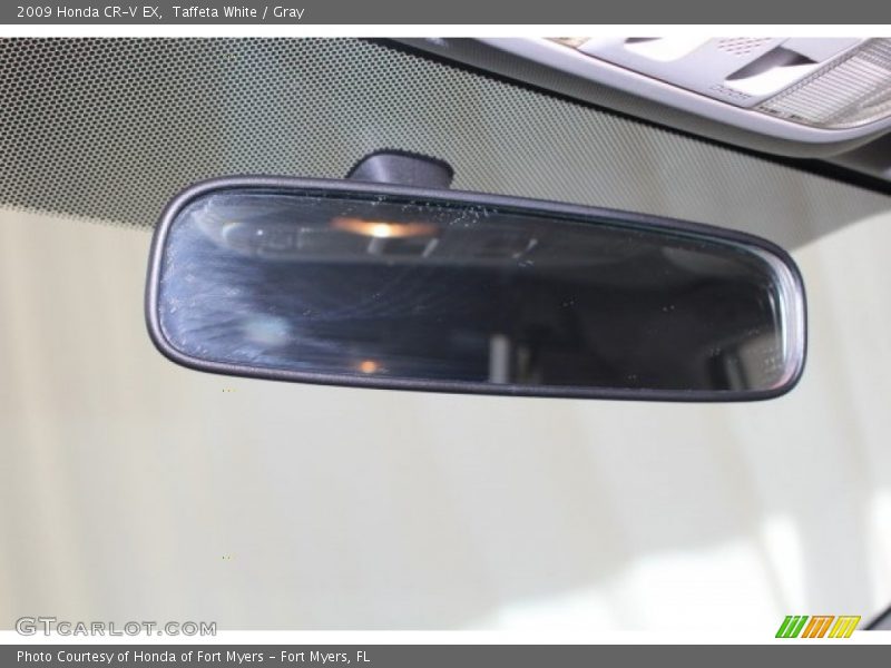 Taffeta White / Gray 2009 Honda CR-V EX