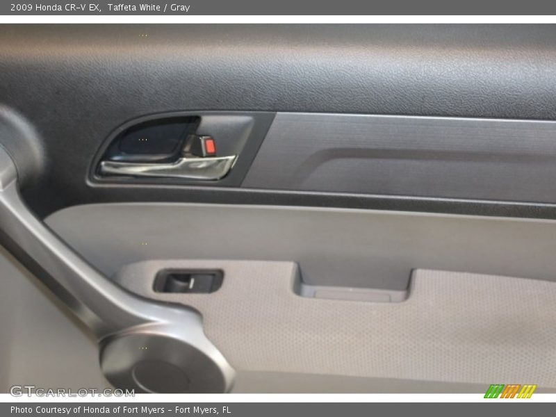 Taffeta White / Gray 2009 Honda CR-V EX
