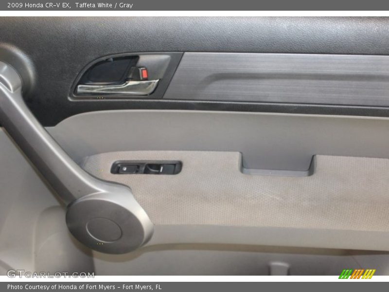Taffeta White / Gray 2009 Honda CR-V EX