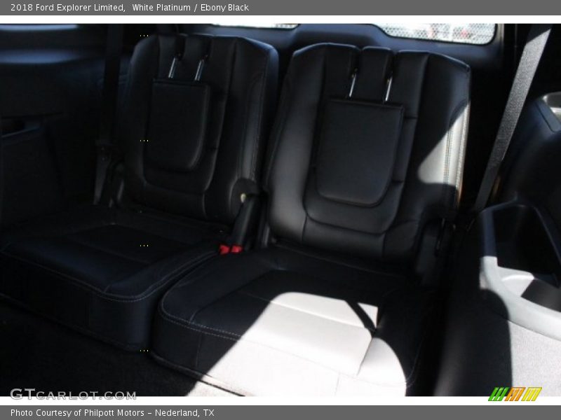 White Platinum / Ebony Black 2018 Ford Explorer Limited