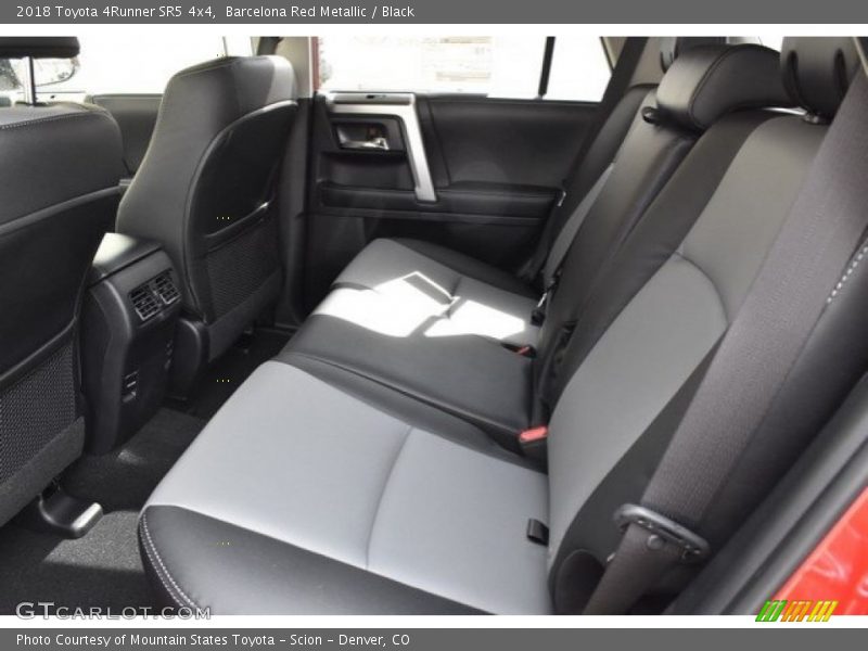Barcelona Red Metallic / Black 2018 Toyota 4Runner SR5 4x4