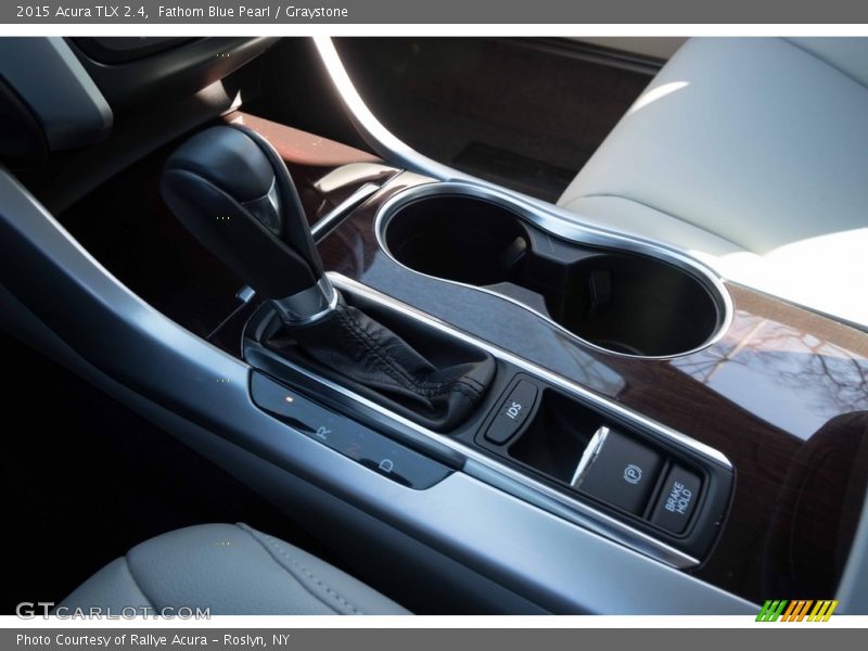 Fathom Blue Pearl / Graystone 2015 Acura TLX 2.4