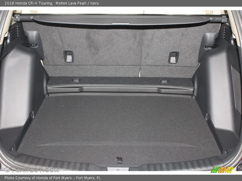 Molten Lava Pearl / Ivory 2018 Honda CR-V Touring