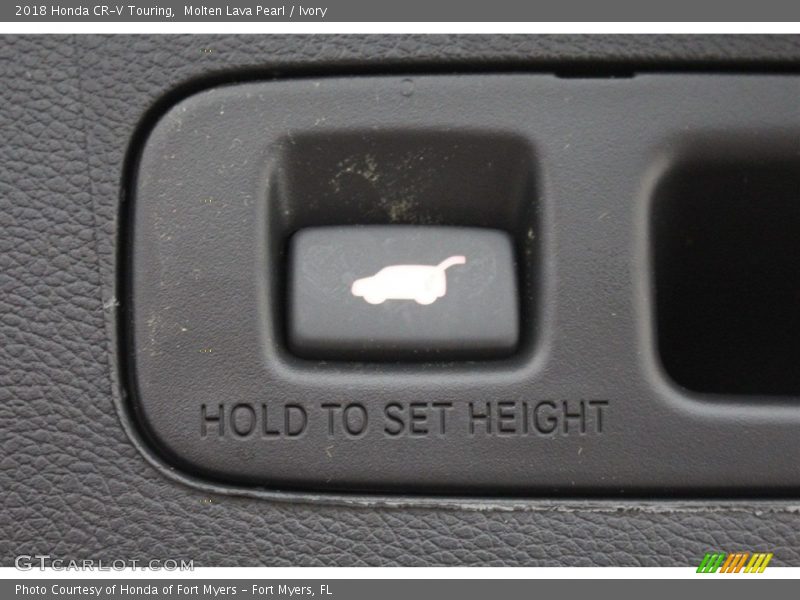 Molten Lava Pearl / Ivory 2018 Honda CR-V Touring