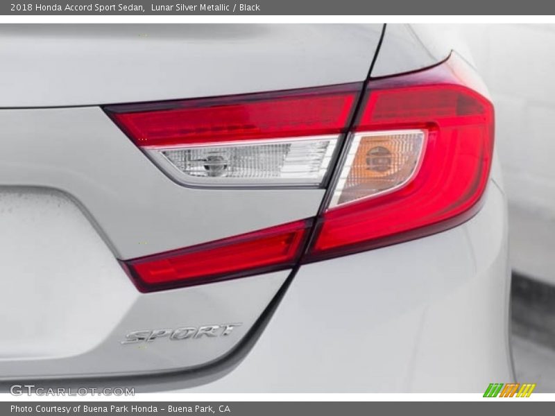 Lunar Silver Metallic / Black 2018 Honda Accord Sport Sedan