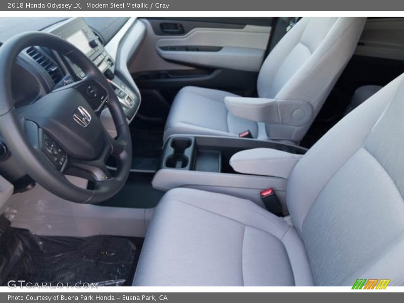 Modern Steel Metallic / Gray 2018 Honda Odyssey LX