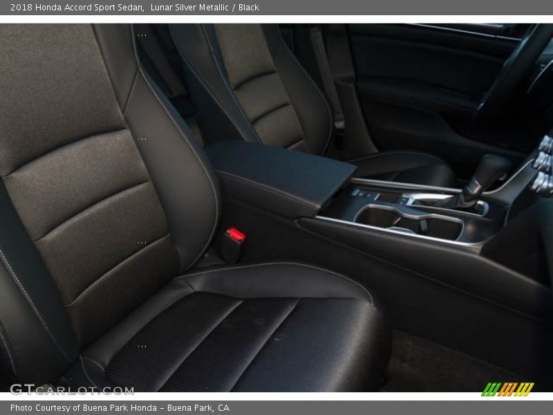 Lunar Silver Metallic / Black 2018 Honda Accord Sport Sedan