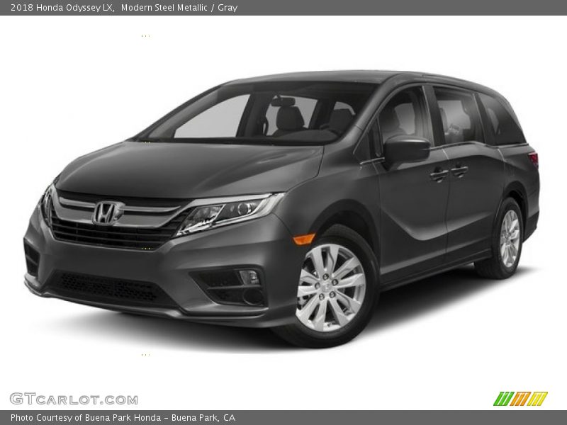 Modern Steel Metallic / Gray 2018 Honda Odyssey LX