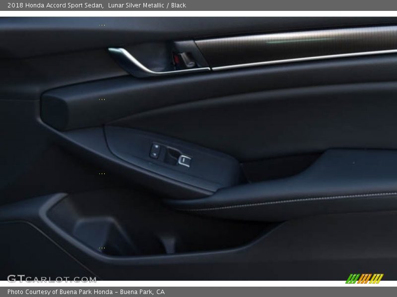 Lunar Silver Metallic / Black 2018 Honda Accord Sport Sedan