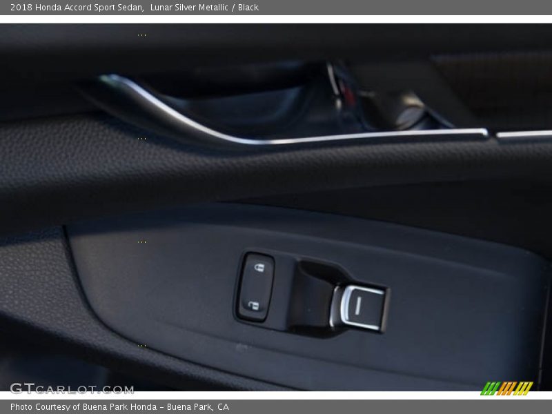 Lunar Silver Metallic / Black 2018 Honda Accord Sport Sedan