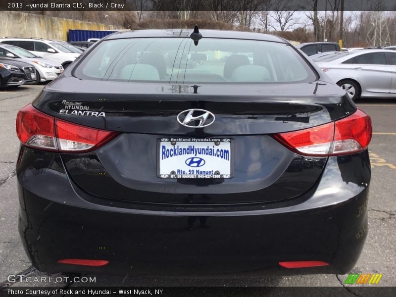 Black / Gray 2013 Hyundai Elantra GLS