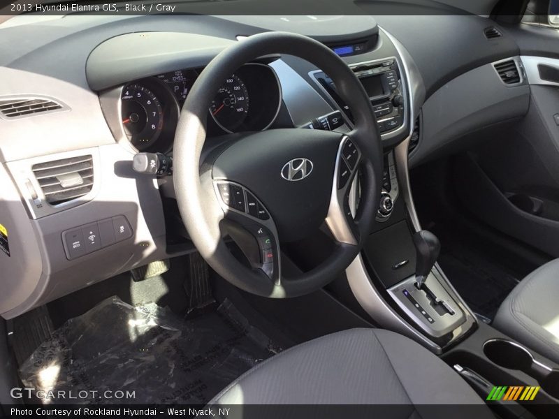 Black / Gray 2013 Hyundai Elantra GLS
