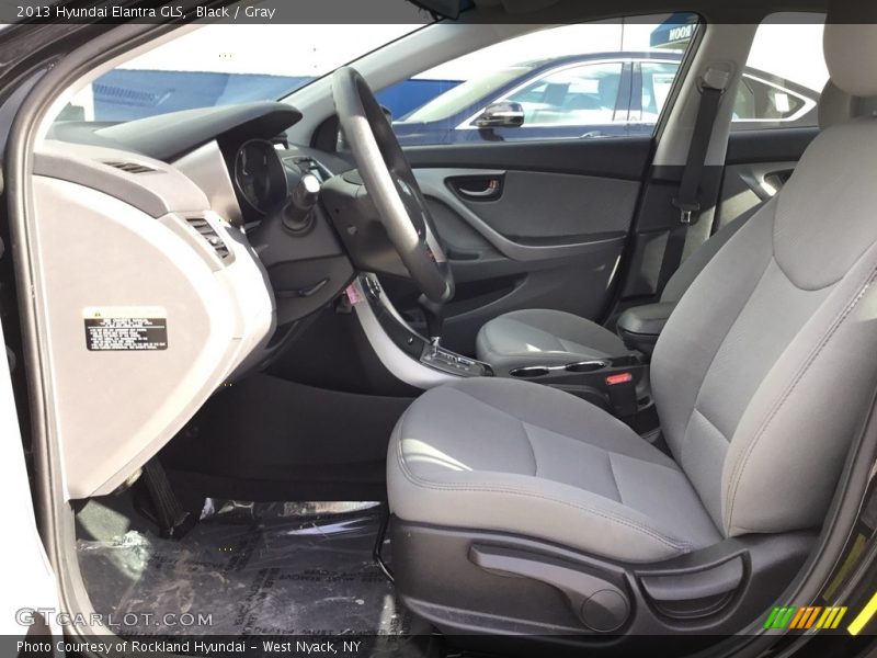Black / Gray 2013 Hyundai Elantra GLS