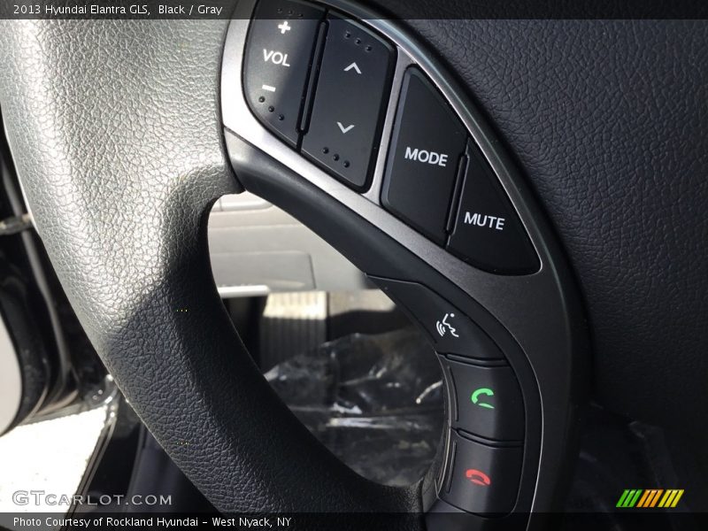 Black / Gray 2013 Hyundai Elantra GLS