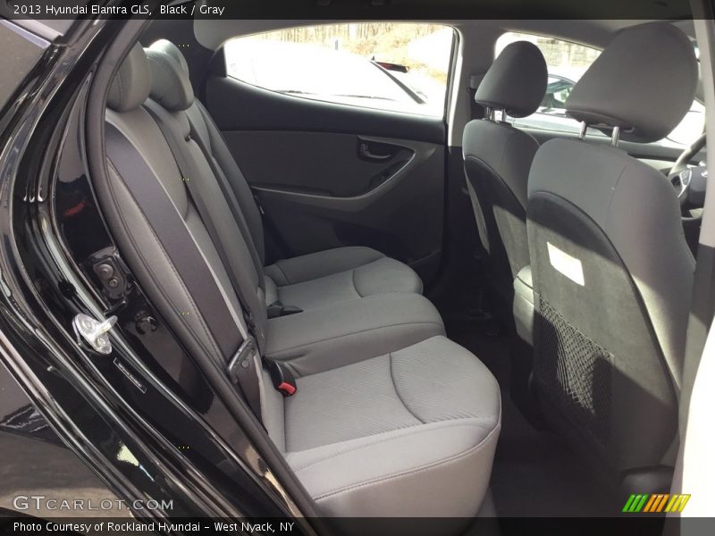 Black / Gray 2013 Hyundai Elantra GLS