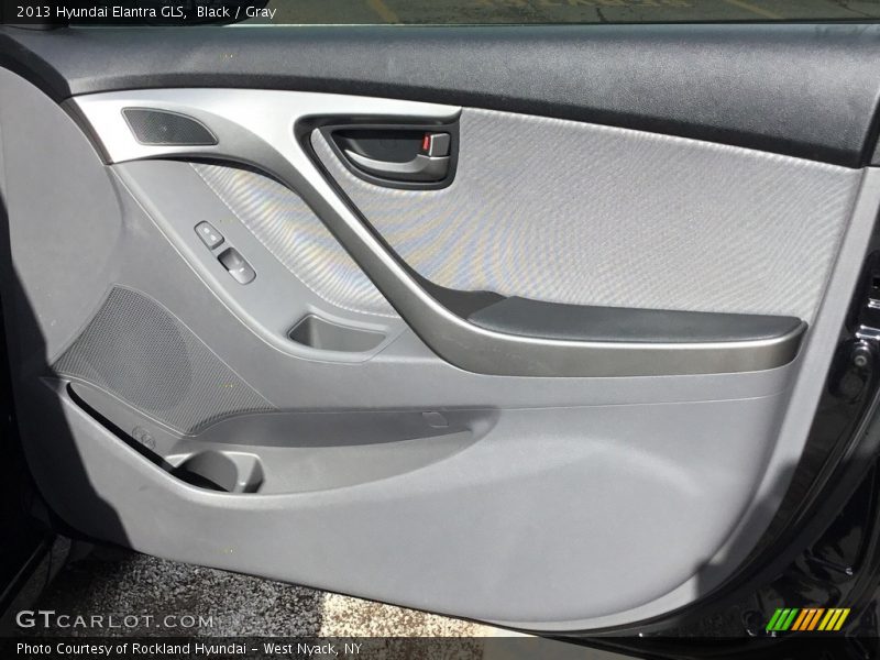 Black / Gray 2013 Hyundai Elantra GLS