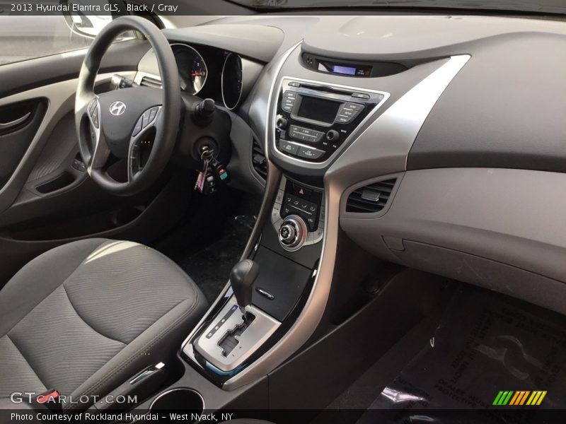Black / Gray 2013 Hyundai Elantra GLS
