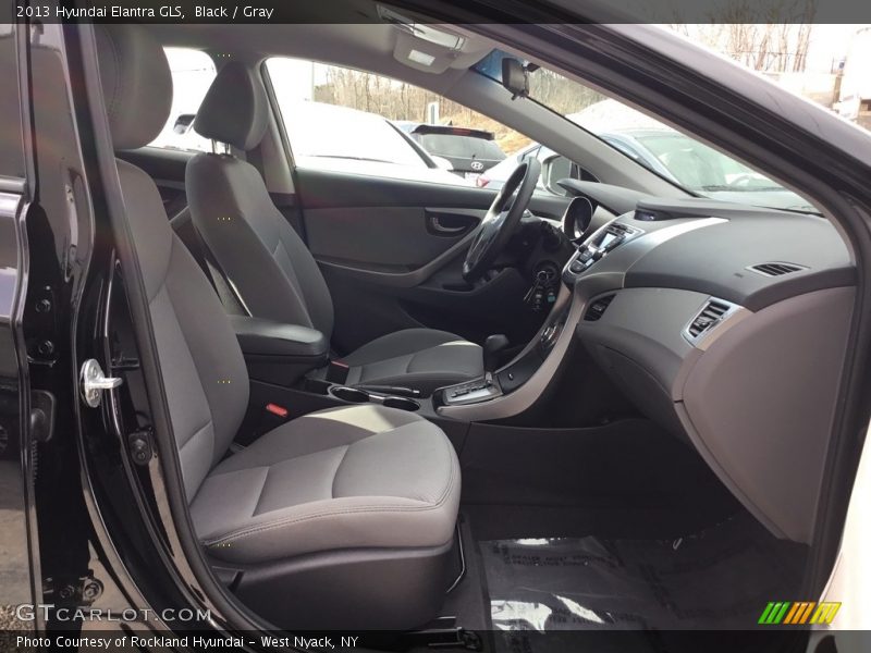 Black / Gray 2013 Hyundai Elantra GLS