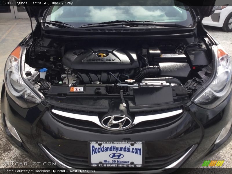 Black / Gray 2013 Hyundai Elantra GLS
