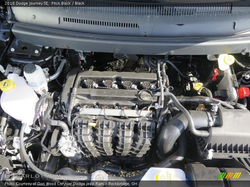 Pitch Black / Black 2018 Dodge Journey SE