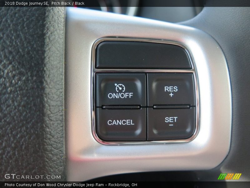 Pitch Black / Black 2018 Dodge Journey SE