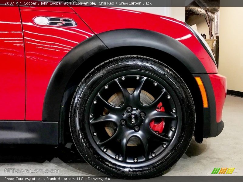 Chili Red / Grey/Carbon Black 2007 Mini Cooper S John Cooper Works Convertible