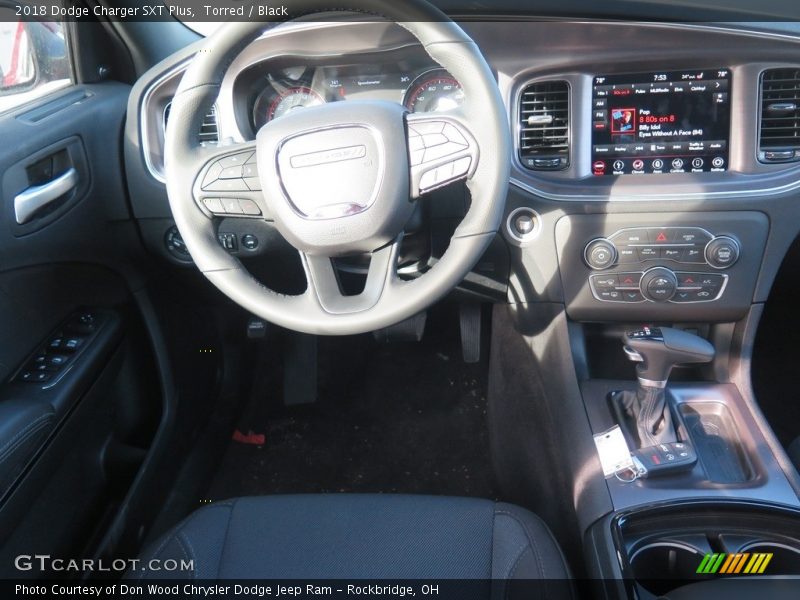 Torred / Black 2018 Dodge Charger SXT Plus
