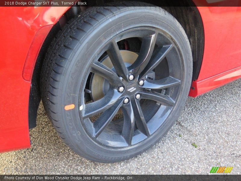 Torred / Black 2018 Dodge Charger SXT Plus
