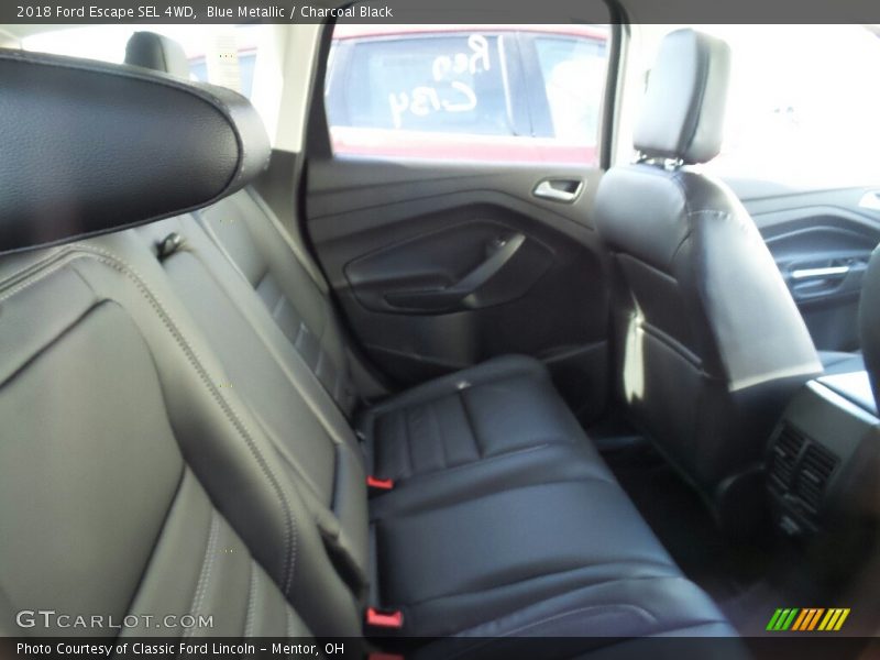 Blue Metallic / Charcoal Black 2018 Ford Escape SEL 4WD
