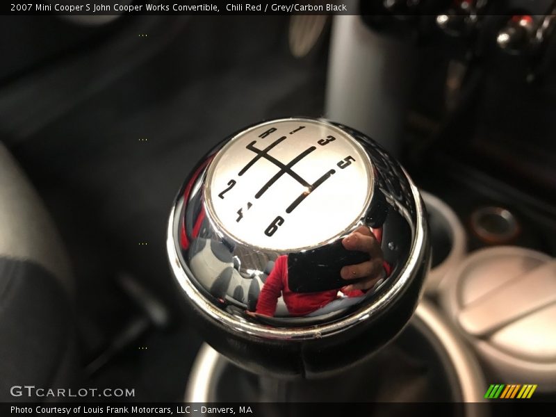 Chili Red / Grey/Carbon Black 2007 Mini Cooper S John Cooper Works Convertible