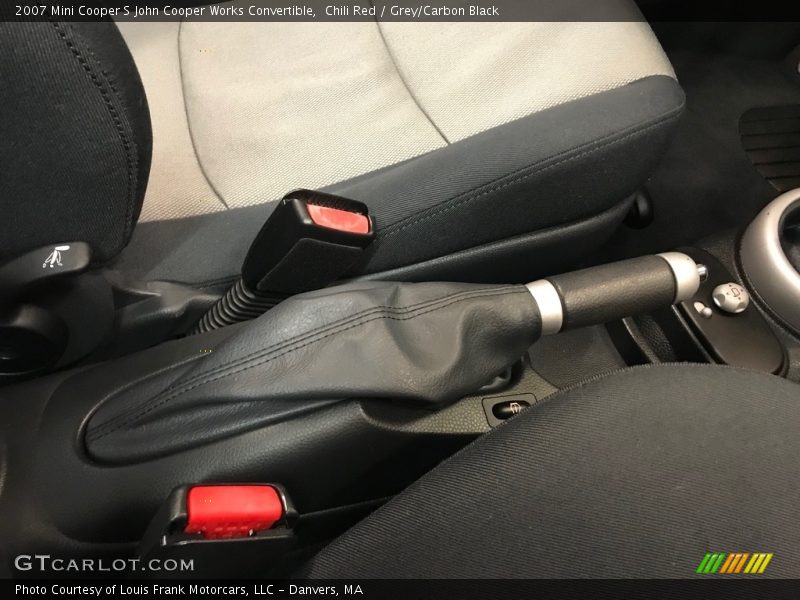 Chili Red / Grey/Carbon Black 2007 Mini Cooper S John Cooper Works Convertible