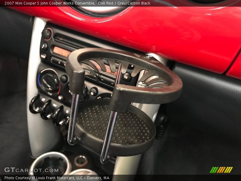 Chili Red / Grey/Carbon Black 2007 Mini Cooper S John Cooper Works Convertible