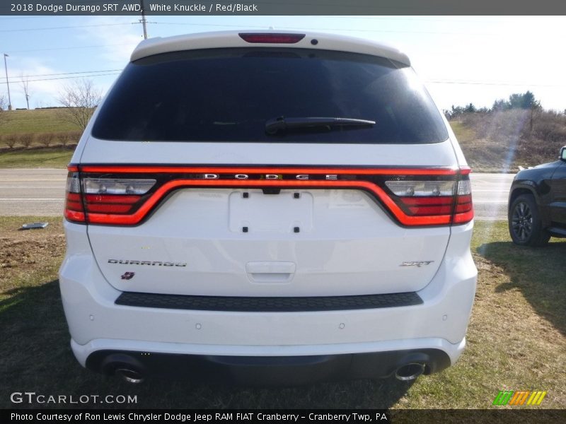 White Knuckle / Red/Black 2018 Dodge Durango SRT AWD