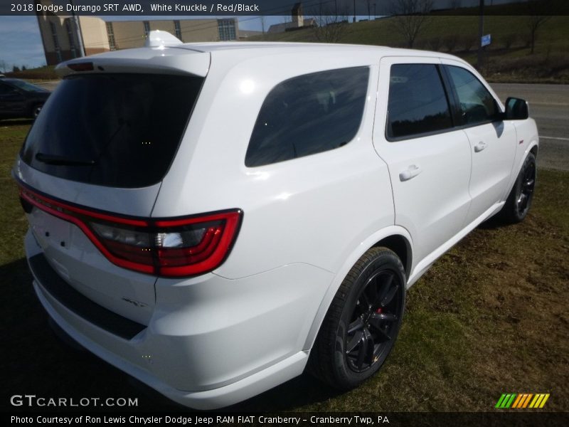 White Knuckle / Red/Black 2018 Dodge Durango SRT AWD