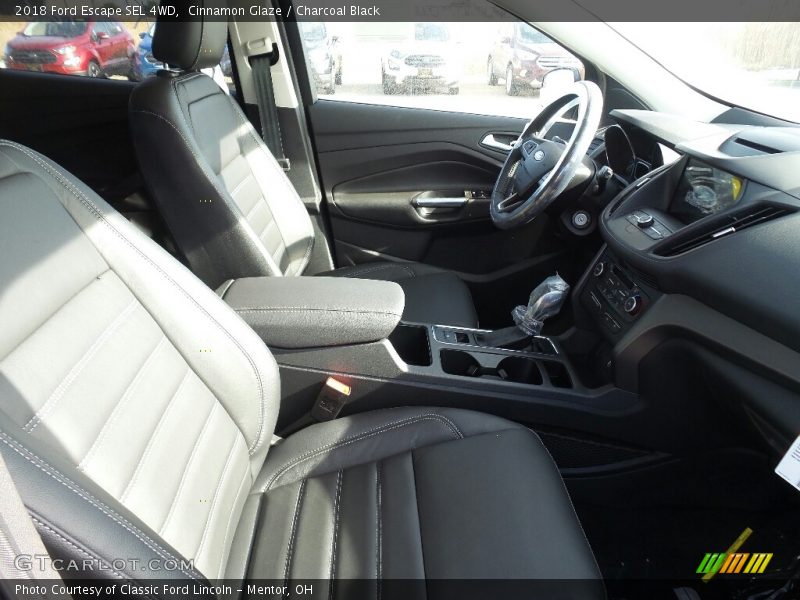 Cinnamon Glaze / Charcoal Black 2018 Ford Escape SEL 4WD